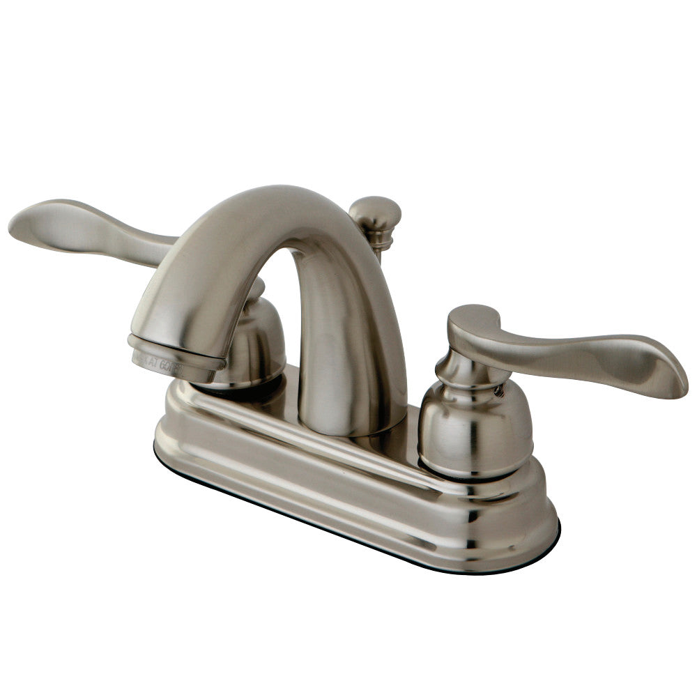 Kingston Brass KB8618NFL 4 in. Centerset Bathroom Faucet, Brushed Nickel - BNGBath