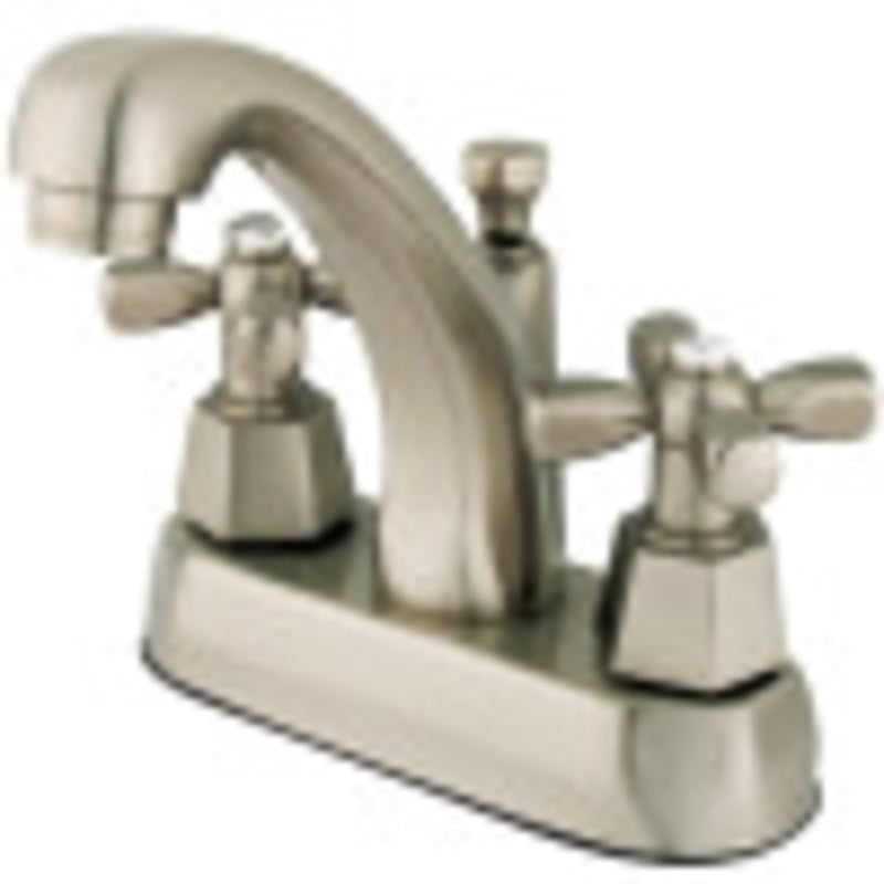 Kingston Brass KS4618HX 4 in. Centerset Bathroom Faucet, Brushed Nickel - BNGBath