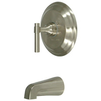 Thumbnail for Kingston Brass KB2638MLTO Milano Tub Only, Brushed Nickel - BNGBath