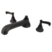 Thumbnail for Kingston Brass KS4305FL Roman Tub Faucet, Oil Rubbed Bronze - BNGBath