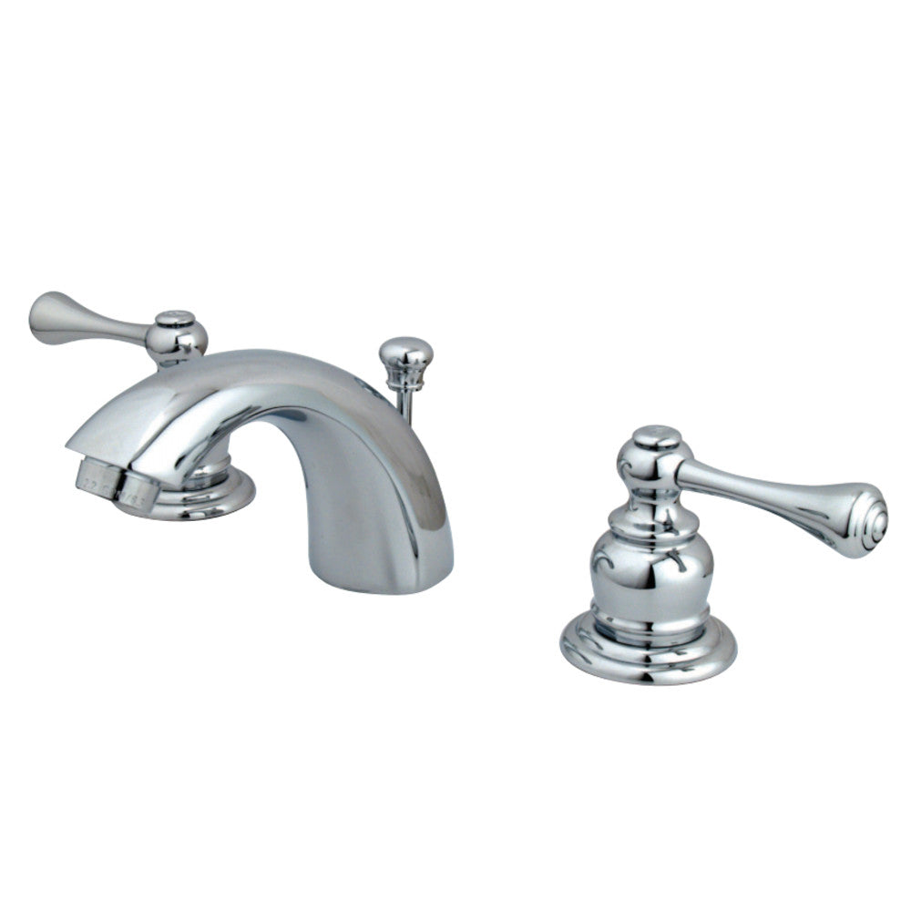 Kingston Brass KB3941BL Mini-Widespread Bathroom Faucet, Polished Chrome - BNGBath