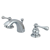 Thumbnail for Kingston Brass KB3941BL Mini-Widespread Bathroom Faucet, Polished Chrome - BNGBath
