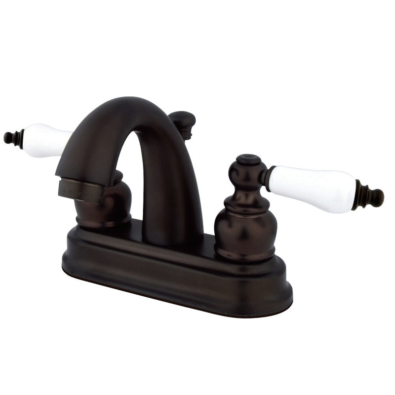 Kingston Brass FB5615PL 4 in. Centerset Bathroom Faucet, Oil Rubbed Bronze - BNGBath