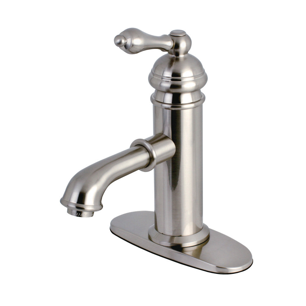 Kingston Brass KS7418ACL American Classic Single-Handle Bathroom Faucet, Brushed Nickel - BNGBath