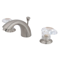 Thumbnail for Kingston Brass KB958ALL Mini-Widespread Bathroom Faucet, Brushed Nickel - BNGBath