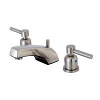 Thumbnail for Kingston Brass KB8928DL 8 in. Widespread Bathroom Faucet, Brushed Nickel - BNGBath