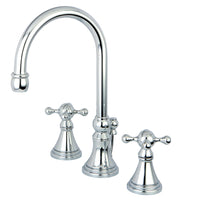 Thumbnail for Kingston Brass KS2981KX 8 in. Widespread Bathroom Faucet, Polished Chrome - BNGBath