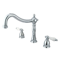 Thumbnail for Kingston Brass KS1341PL Heritage Roman Tub Faucet, Polished Chrome - BNGBath