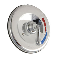 Thumbnail for Kingston Brass KB631ET Pressure Balance Valve Trim Only Without Shower and Tub Spout, Polished Chrome - BNGBath