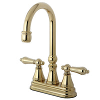 Thumbnail for Kingston Brass KS2492AL Bar Faucet, Polished Brass - BNGBath
