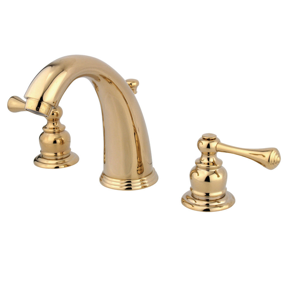 Kingston Brass GKB982BL Widespread Bathroom Faucet, Polished Brass - BNGBath