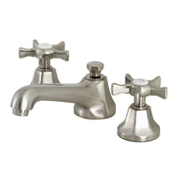 Thumbnail for Kingston Brass KS4468NX Hamilton Widespread Bathroom Faucet with Brass Pop-Up, Brushed Nickel - BNGBath