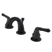 Thumbnail for Kingston Brass KB915 Magellan Widespread Bathroom Faucet, Oil Rubbed Bronze - BNGBath