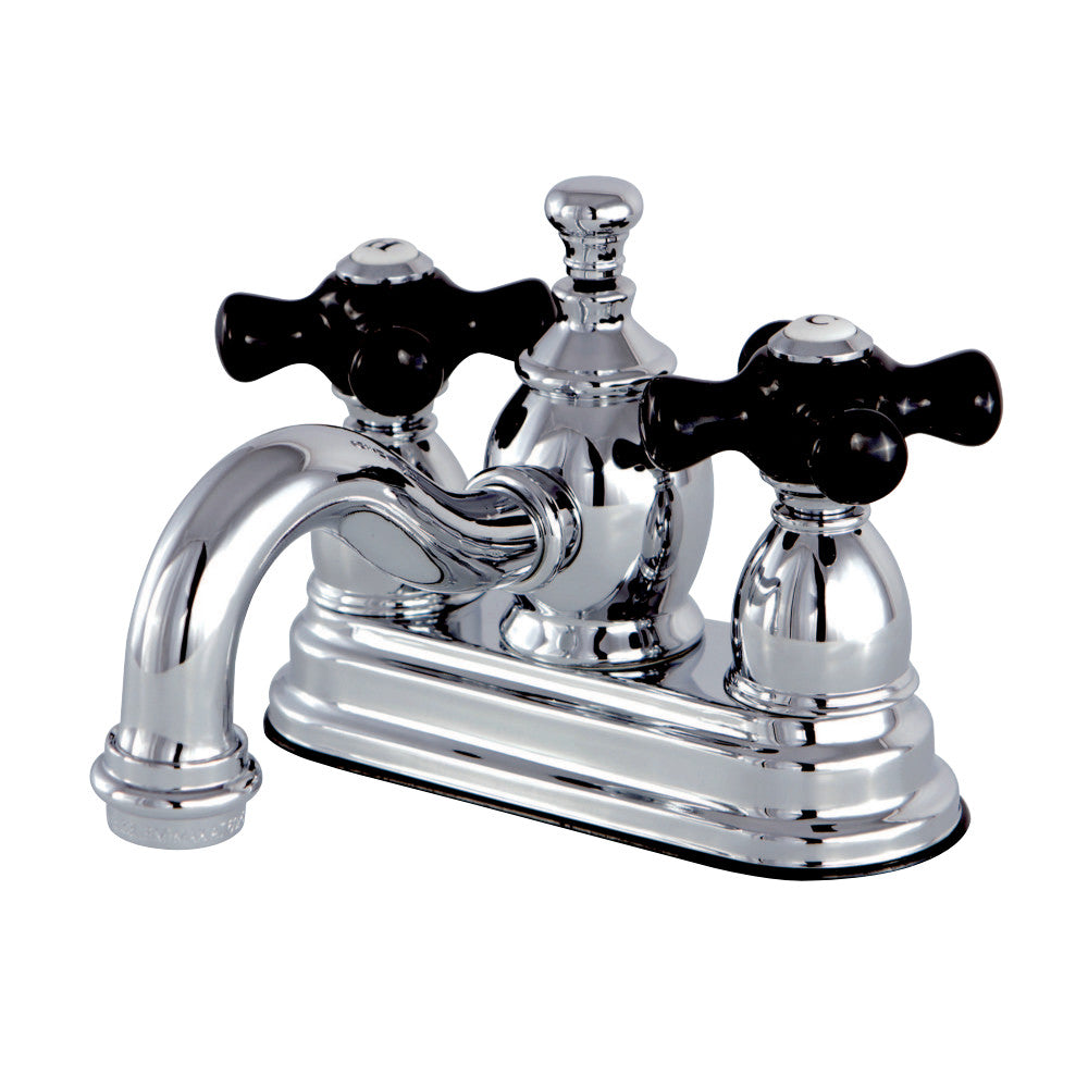 Kingston Brass KS7101PKX 4 in. Centerset Bathroom Faucet, Polished Chrome - BNGBath