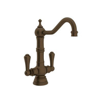 Thumbnail for Perrin & Rowe Edwardian Single Hole Bar and Food Prep Faucet with Lever Handles - BNGBath