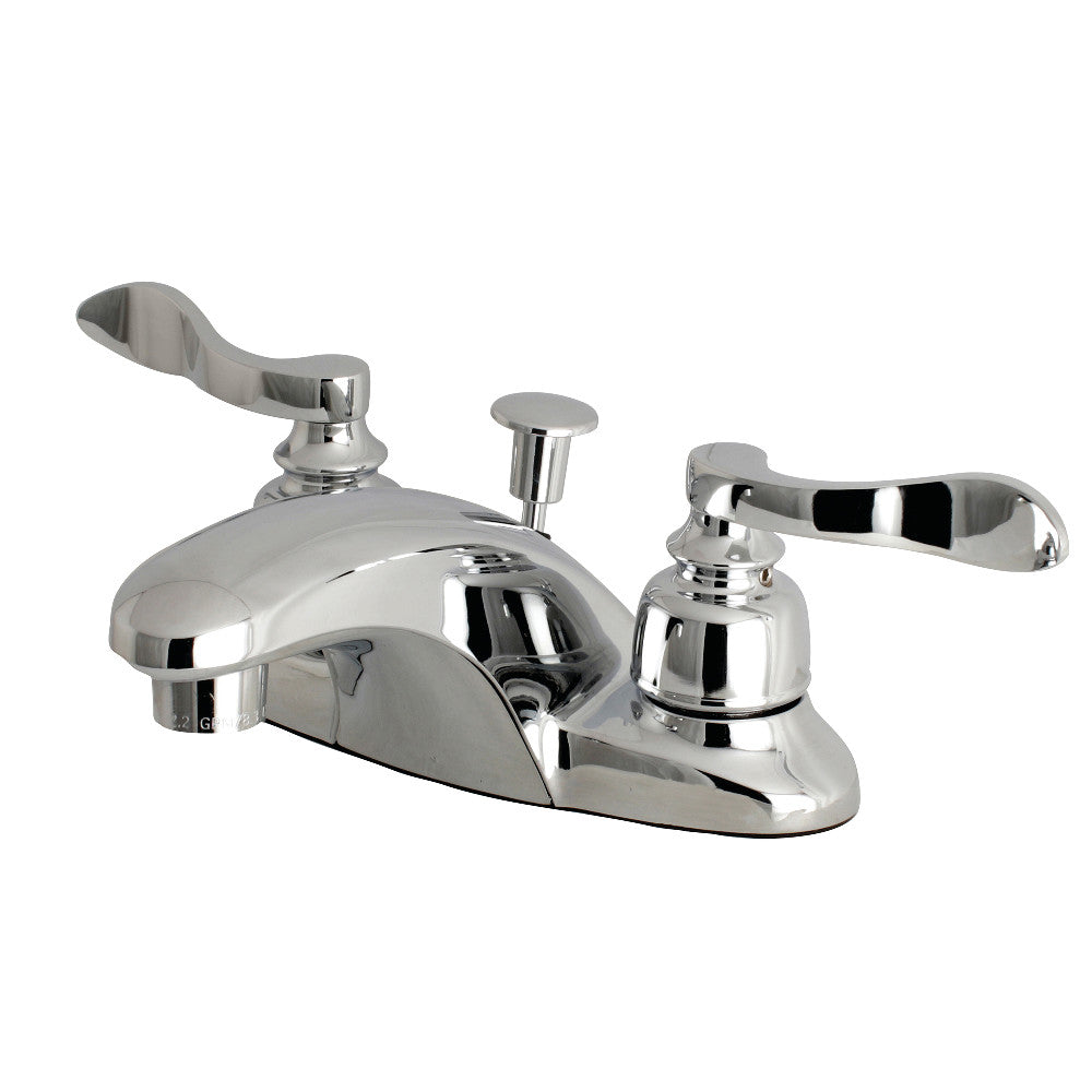 Kingston Brass FB8621NFL 4 in. Centerset Bathroom Faucet, Polished Chrome - BNGBath
