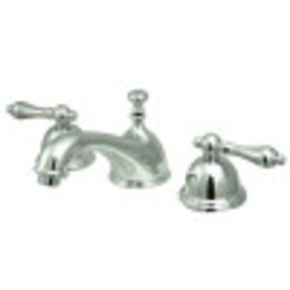 Kingston Brass CC32L1 8 to 16 in. Widespread Bathroom Faucet, Polished Chrome - BNGBath