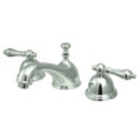 Thumbnail for Kingston Brass CC32L1 8 to 16 in. Widespread Bathroom Faucet, Polished Chrome - BNGBath