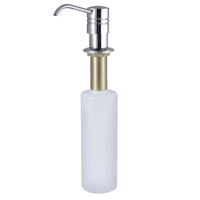 Thumbnail for Kingston Brass SD2616 Straight Nozzle Metal Soap Dispenser, Polished Nickel - BNGBath