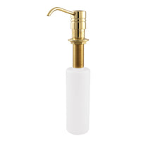 Thumbnail for Kingston Brass SD2612 Milano Soap Dispenser, Polished Brass - BNGBath