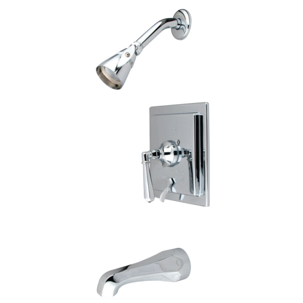 Kingston Brass KB86514HL Metropolitan Tub & Shower Faucet With Diverter, Polished Chrome - BNGBath