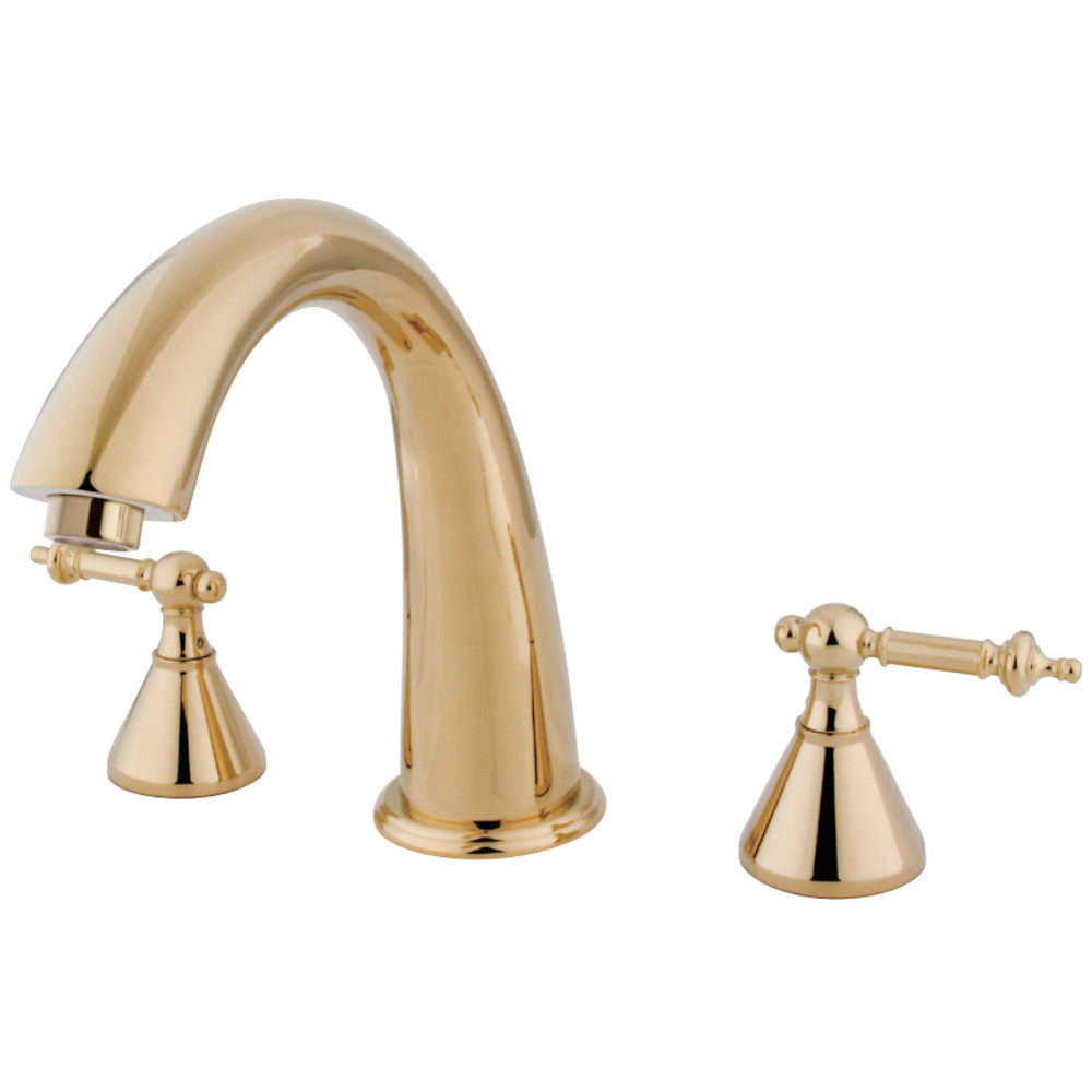 Kingston Brass KS2362TL Roman Tub Faucet, Polished Brass - BNGBath