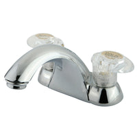 Thumbnail for Kingston Brass KB2151LP 4 in. Centerset Bathroom Faucet, Polished Chrome - BNGBath