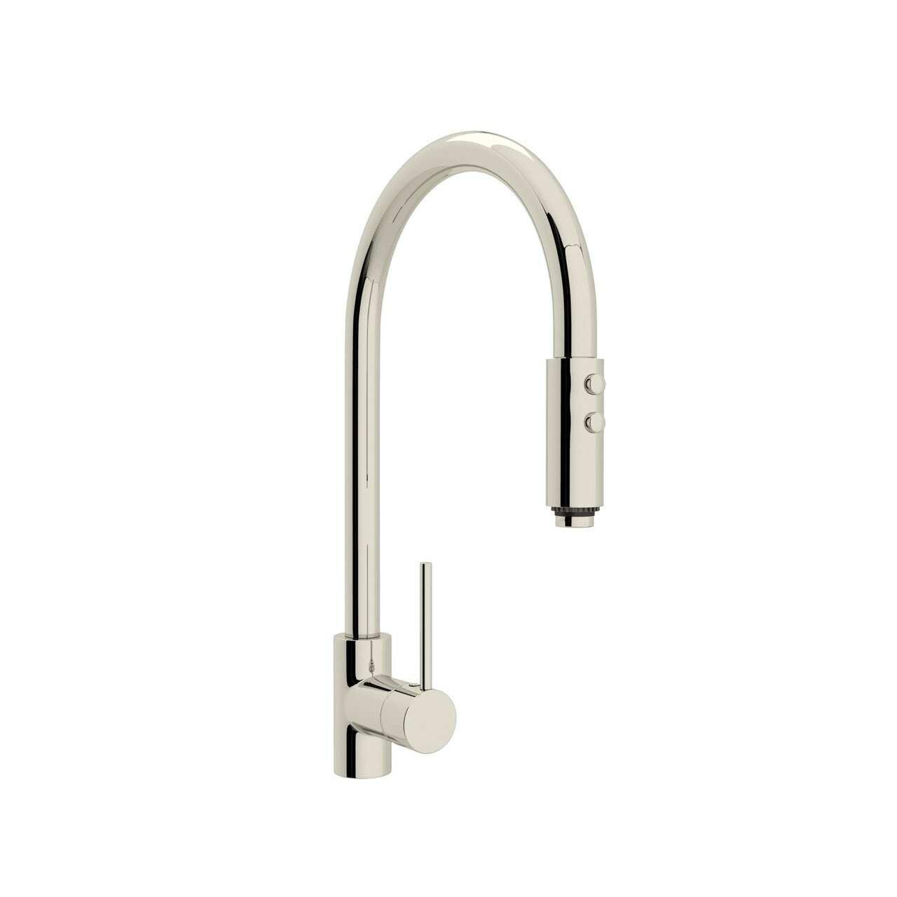 ROHL Pirellone Side Lever Pulldown High Spout Kitchen Faucet - BNGBath