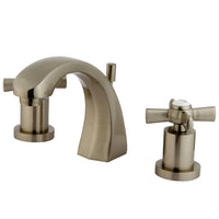 Thumbnail for Kingston Brass KS4988ZX 8 in. Widespread Bathroom Faucet, Brushed Nickel - BNGBath
