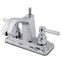 Thumbnail for Kingston Brass KS8641EL 4 in. Centerset Bathroom Faucet, Polished Chrome - BNGBath