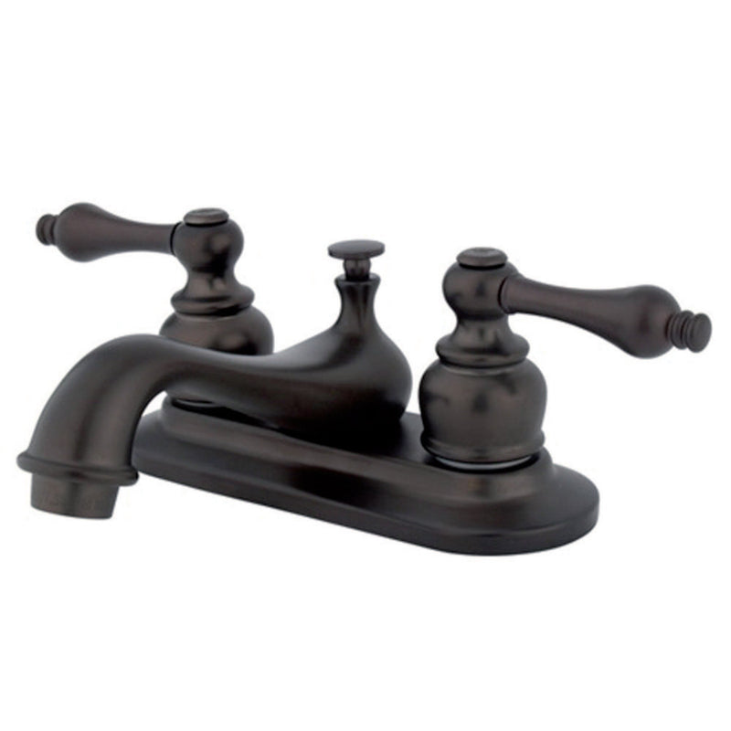 Kingston Brass KB605ALB 4 in. Centerset Bathroom Faucet, Oil Rubbed Bronze - BNGBath