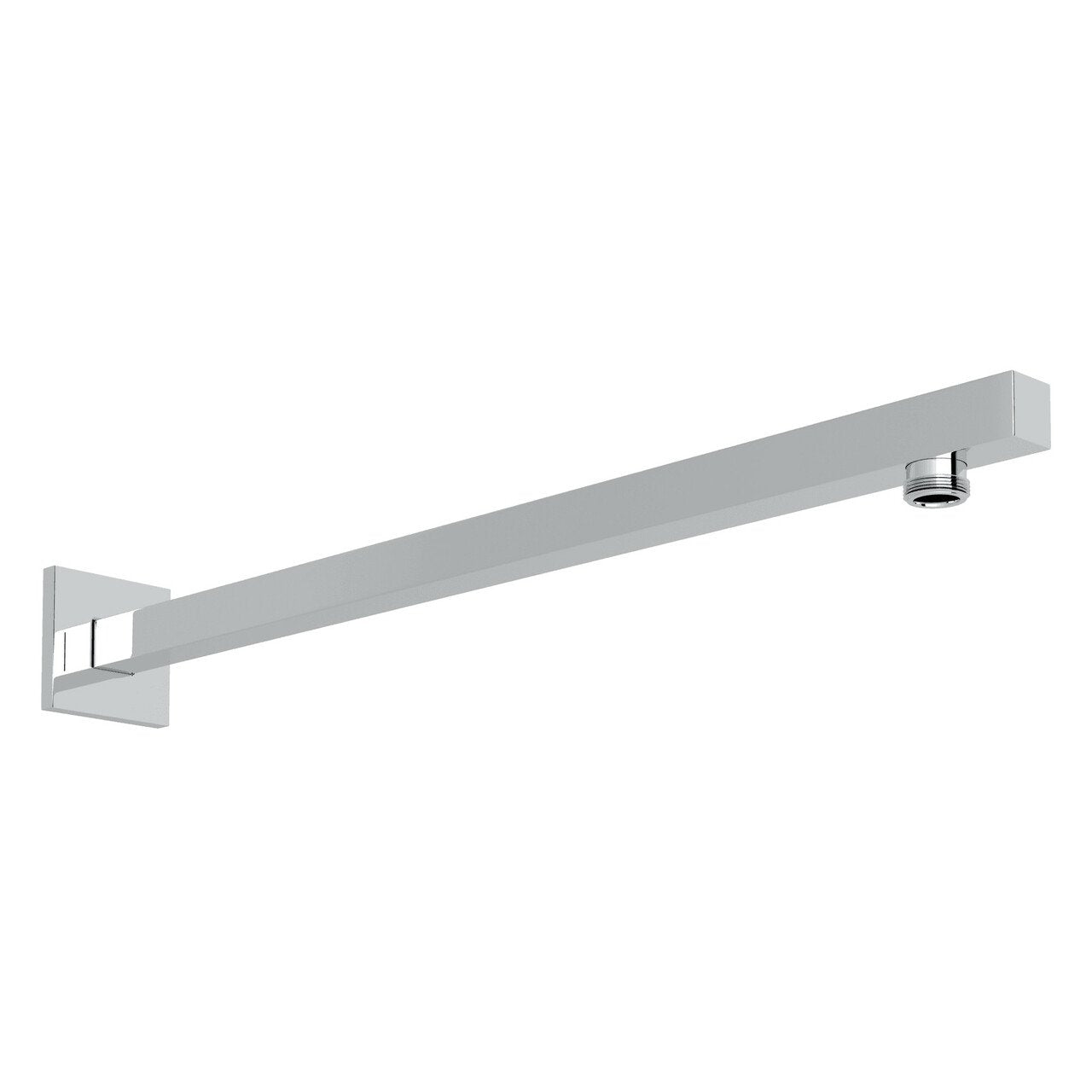 ROHL 17 3/16 Inch Modern Square Wall Mount Shower Arm - BNGBath