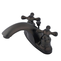 Thumbnail for Kingston Brass GKB7645AX 4 in. Centerset Bathroom Faucet, Oil Rubbed Bronze - BNGBath