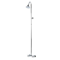 Thumbnail for Kingston Brass CCK2131 Vintage Shower Combination, Polished Chrome - BNGBath