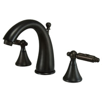 Thumbnail for Kingston Brass KS2975GL 8 in. Widespread Bathroom Faucet, Oil Rubbed Bronze - BNGBath