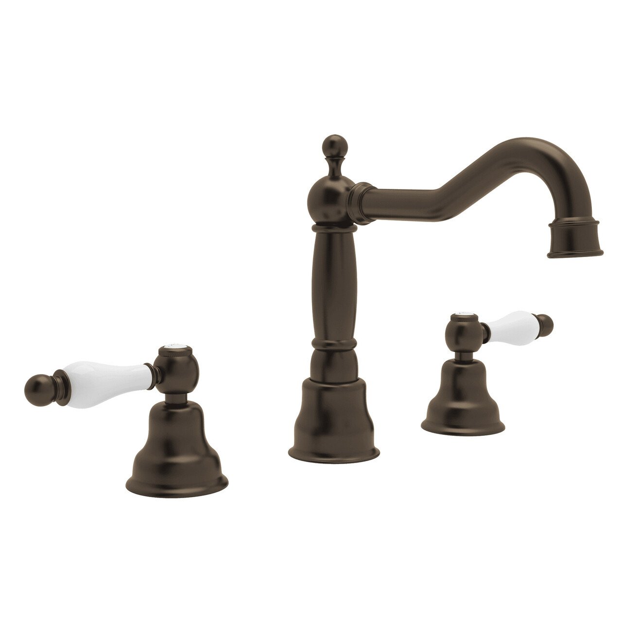 ROHL Arcana Column Spout Widespread Bathroom Faucet - BNGBath