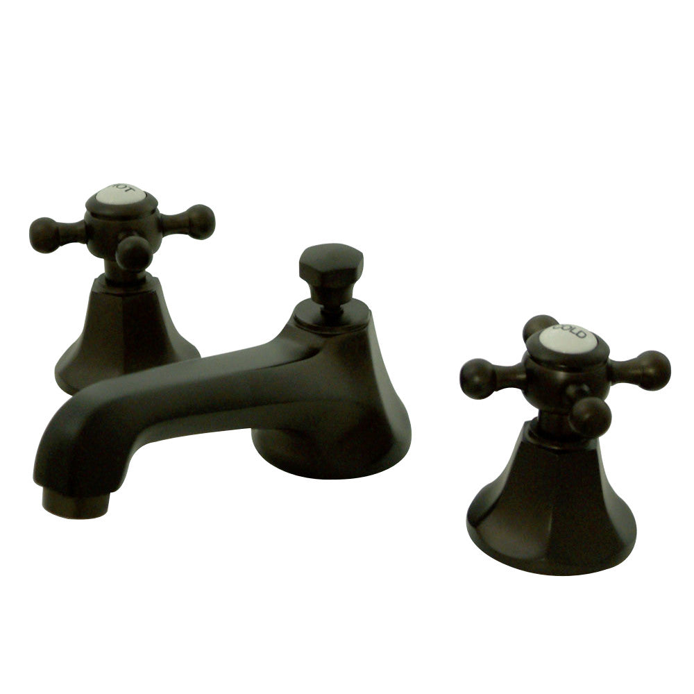 Kingston Brass KS4465BX 8 in. Widespread Bathroom Faucet, Oil Rubbed Bronze - BNGBath