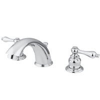 Thumbnail for Kingston Brass GKB971AL Widespread Bathroom Faucet, Polished Chrome - BNGBath