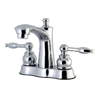 Thumbnail for Kingston Brass FB7611KL 4 in. Centerset Bathroom Faucet, Polished Chrome - BNGBath