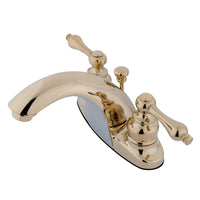 Thumbnail for Kingston Brass KB7642AL 4 in. Centerset Bathroom Faucet, Polished Brass - BNGBath