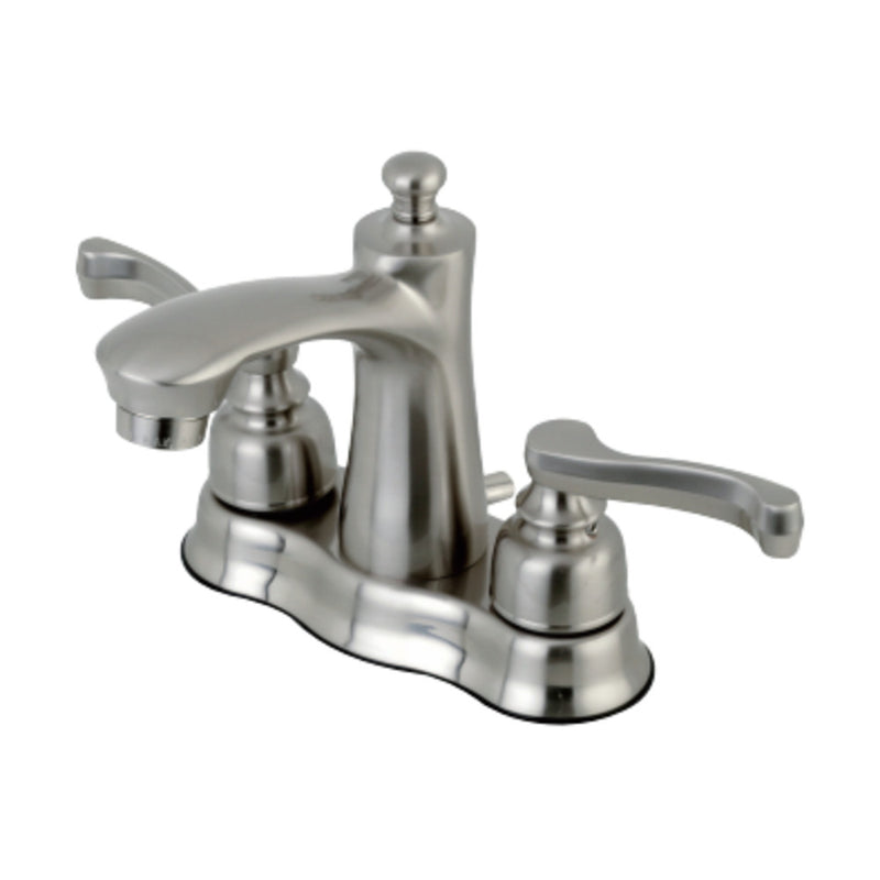Kingston Brass FB7618FL 4 in. Centerset Bathroom Faucet, Brushed Nickel - BNGBath