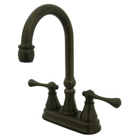 Thumbnail for Kingston Brass KS2495BL Bar Faucet, Oil Rubbed Bronze - BNGBath