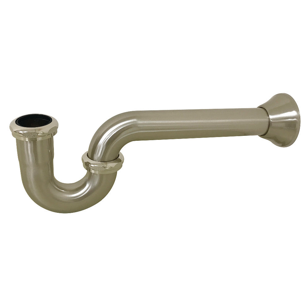 Fauceture CC2128 Vintage 1-1/2 Inch Decor P-Trap, Brushed Nickel - BNGBath
