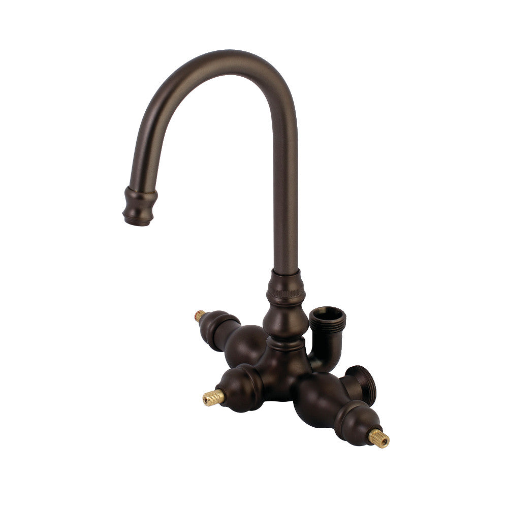 Aqua Vintage AET200-5 Gooseneck Clawfoot Tub Faucet Body Only, Oil Rubbed Bronze - BNGBath