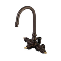 Thumbnail for Aqua Vintage AET200-5 Gooseneck Clawfoot Tub Faucet Body Only, Oil Rubbed Bronze - BNGBath