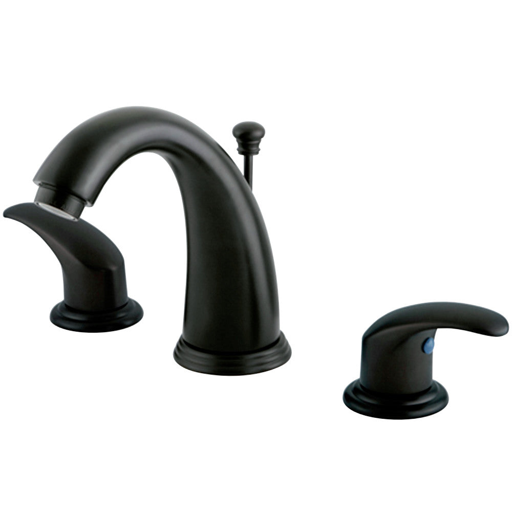 Kingston Brass KB985LL 8 to 16 in. Widespread Bathroom Faucet, Oil Rubbed Bronze - BNGBath