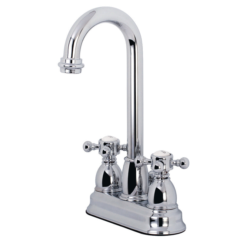 Kingston Brass KB3611BX 4 in. Centerset Bathroom Faucet, Polished Chrome - BNGBath