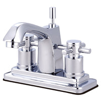 Thumbnail for Kingston Brass KS8641DX 4 in. Centerset Bathroom Faucet, Polished Chrome - BNGBath