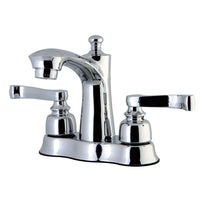 Thumbnail for Kingston Brass FB7611FL 4 in. Centerset Bathroom Faucet, Polished Chrome - BNGBath
