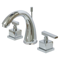 Thumbnail for Kingston Brass KS2961QLL 8 in. Widespread Bathroom Faucet, Polished Chrome - BNGBath